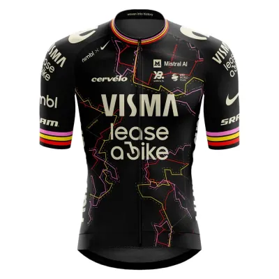 Fahrradtrikots kurzarm Team Visma | Lease a Bike Giro Trilogy Replica 2026 (Bild 4)