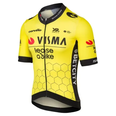 Fahrradtrikots kurzarm Team Visma | Lease a Bike Premium Aero 2025 (Bild 7)