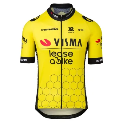 Fahrradtrikots kurzarm Team Visma | Lease a Bike Replica 2025 (Bild 1)