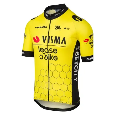 Fahrradtrikots kurzarm Team Visma | Lease a Bike Replica 2025 (Bild 7)