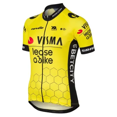 Fahrradtrikots kurzarm Team Visma | Lease a Bike Replica 2025 (Bild 3)