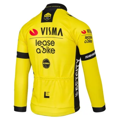 Fahrradtrikots langarm Team Visma | Lease a Bike Replica 2025 (Bild 4)