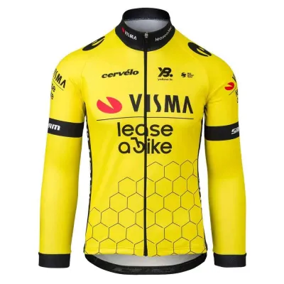 Fahrradtrikots langarm Team Visma | Lease a Bike Replica 2025 (Bild 7)