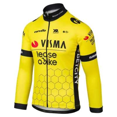 Fahrradtrikots langarm Team Visma | Lease a Bike Replica 2025 (Bild 9)