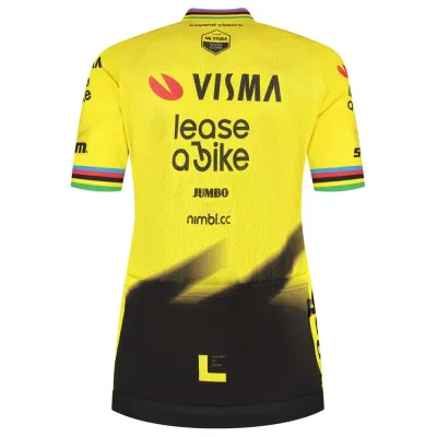 Fahrradtrikots kurzarm Team Visma | Lease a Bike Replica Former World Campion 2026 (Bild 5)