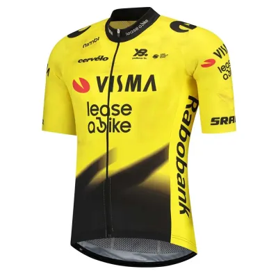 Fahrradtrikots kurzarm Team Visma | Lease a Bike Replica Jersey 2026 (Bild 3)