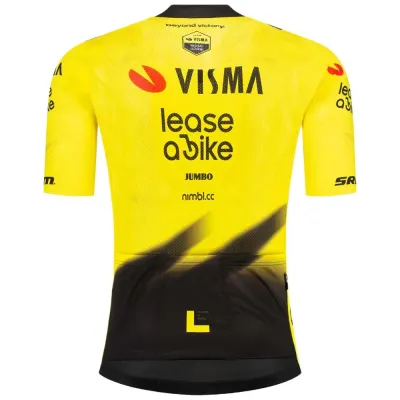 Fahrradtrikots kurzarm Team Visma | Lease a Bike Replica Jersey 2026 (Bild 5)