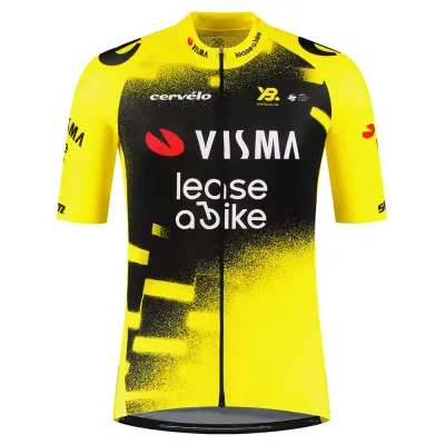 Fahrradtrikots kurzarm Team Visma | Lease a Bike Replica Wingbeat (Bild 5)