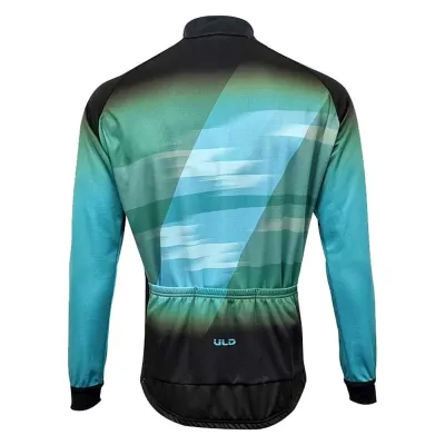 Fahrradtrikots langarm Uld Langarm-Jersey für Erwachsene Unisex Thermoshirt 2023 (Bild 2)