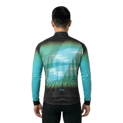 Fahrradtrikots langarm Uld Langarm-Jersey für Erwachsene Unisex Thermoshirt 2023 (Bild 4)