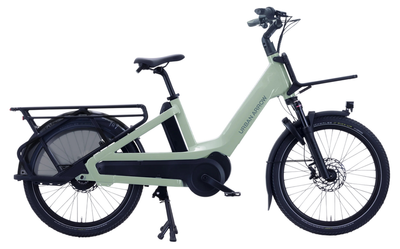 E Lastenrad Urban Arrow Breeze 2026 | 545 Wh | 24 Zoll | Tiefeinsteiger | One Size | grün (Bild 1)