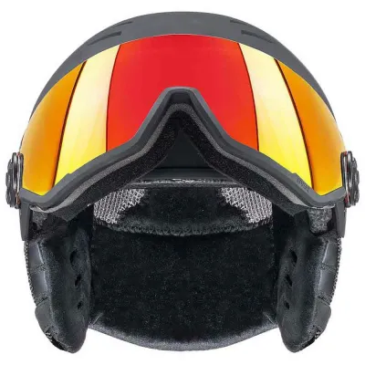 Ski Helm Uvex Wanted Visor 0 (Bild 5)