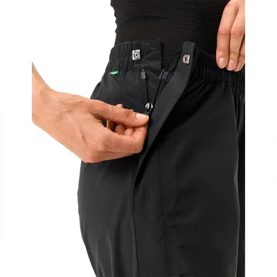 Fahrradhose lang VAUDE Yaras Rain Zip Hosen 2025 (Bild 6)