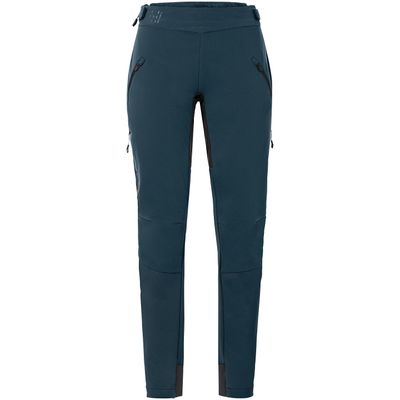 Fahrradhose lang VAUDE lange Damen Bikehose o. Polster Minaki 0 (Bild 2)