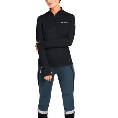 Fahrradjacke Winter VAUDE LIVIGNO HALFZIP II Fleecepullover 0 (Bild 3)