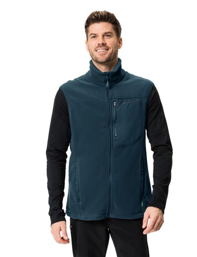 Fahrradweste VAUDE Men's Rosemoor Fleece Vest 2022 (Bild 2)