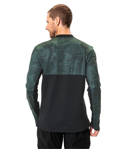 Fahrrad T-Shirt VAUDE Men's Virt QZip LS T-Shirt 2021 (Bild 1)