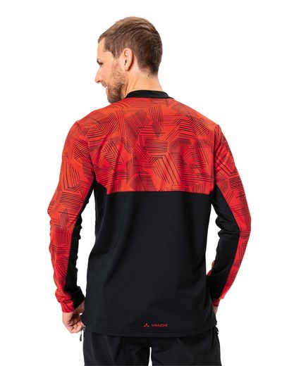 Fahrrad T-Shirt VAUDE Men's Virt QZip LS T-Shirt 2021 (Bild 2)