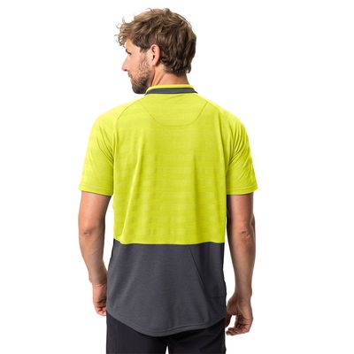 Fahrradtrikots kurzarm VAUDE Vaude Men's Tamaro Shirt III grey melange/iron M 0 (Bild 2)