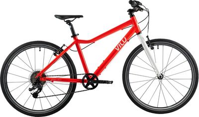 Kinderfahrrad 24 Zoll Vilu VIERUNDZWANZIG 2024 | 24 Zoll | Diamant | 38 CM | red/white (Bild 3)