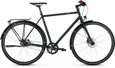 Tourenrad VSF Fahrradmanufaktur T-500 Alfine 2023 | 28 Zoll | Diamant | 52 cm | ebony matt (Bild 1)