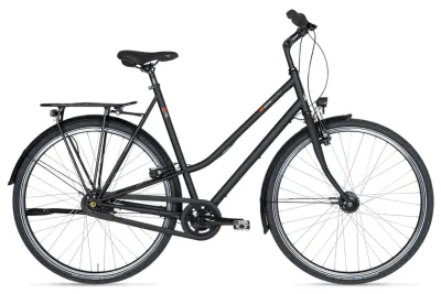 Urban Bike VSF Fahrradmanufaktur T-100 2025 | 28 Zoll | Tiefeinsteiger | 55 cm | ebony matt (Bild 1)