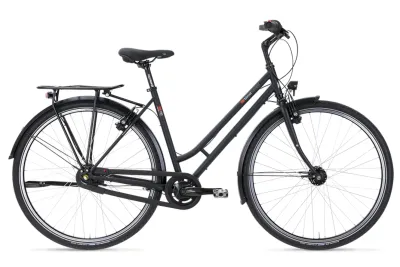 Urban Bike VSF Fahrradmanufaktur T-100 2025 | 28 Zoll | Tiefeinsteiger | 45 cm | ebony matt (Bild 1)