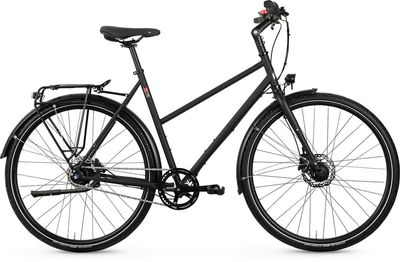 Stadtrad VSF Fahrradmanufaktur T-100 2026 | 28 Zoll | Trapez | 45 cm | ebony matt (Bild 1)