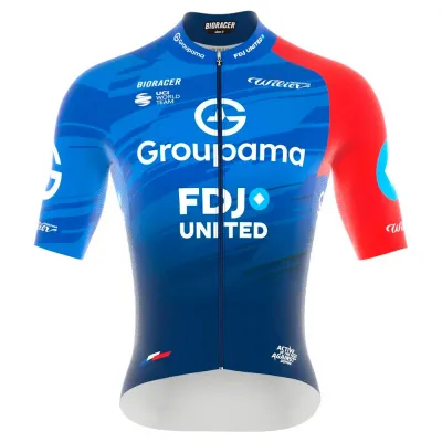 Fahrradtrikots kurzarm Wilier Epic Tall Groupama FDJ 2026 (Bild 2)