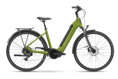 E-Bike Tourenrad Winora Tria X9 2026 | 500 Wh | 28 Zoll | Tiefeinsteiger | 46 cm | Muted Mantis Glänzend (Bild 1)