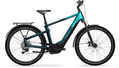 E-Bike Tourenrad Winora Yakun X12 2025 | 800 Wh | 27,5 Zoll | Diamant | M | Blue/Aqua (Bild 1)