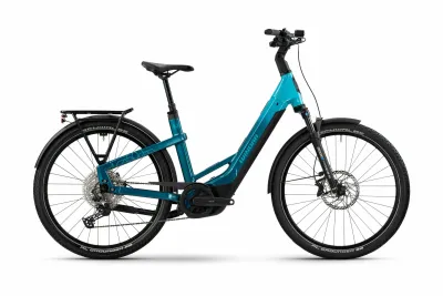 E-Bike Tourenrad Winora Yakun X12 2025 | 800 Wh | 27,5 Zoll | Tiefeinsteiger | 54 cm | blue monday/aqua-gloss (Bild 2)