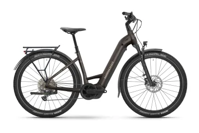 E-Bike Tourenrad Winora Yucatan X12 Pro 2026 | 800 Wh | 27,5 Zoll | Tiefeinsteiger | M - 45 cm | choc chai glänzend (Bild 1)