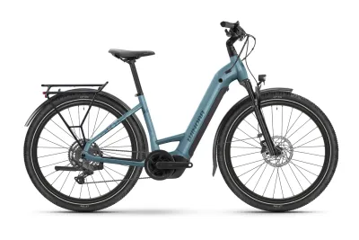 E-Bike Tourenrad Winora Yucatan X9 2026 | 600 Wh | 27,5 Zoll | Tiefeinsteiger | 38 cm | lush glacier glänzend (Bild 2)