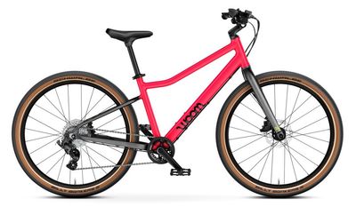 Kinderfahrrad 24 Zoll Woom Explore 5 2026 | 24 Zoll | Diamant | One Size | Neon Pink (Bild 1)