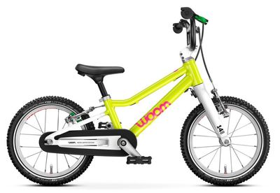 Kinderfahrrad 14 Zoll Woom GO 2 Limited 2026 | 14 Zoll | Sonstige | One Size | Neon Lime (Bild 1)