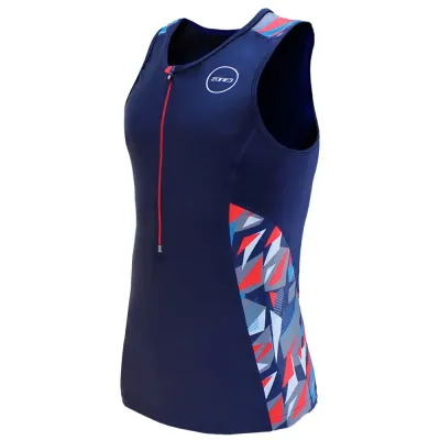 Fahrradtrikots ärmellos Zone3 Activate Plus Zinc Burst Triathlon (Bild 1)