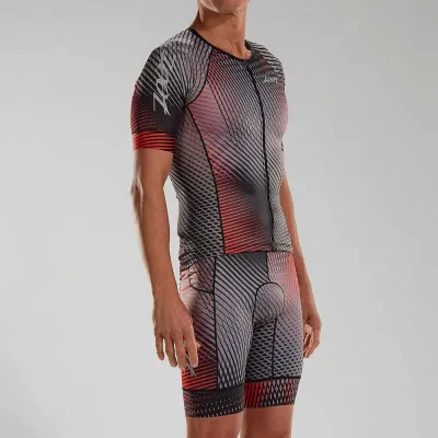 Fahrradtrikots kurzarm Zoot Aero Kurzarmtriathlon-Trikot 2022 (Bild 3)