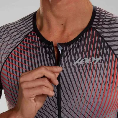 Fahrradtrikots kurzarm Zoot Aero Kurzarmtriathlon-Trikot 2022 (Bild 4)