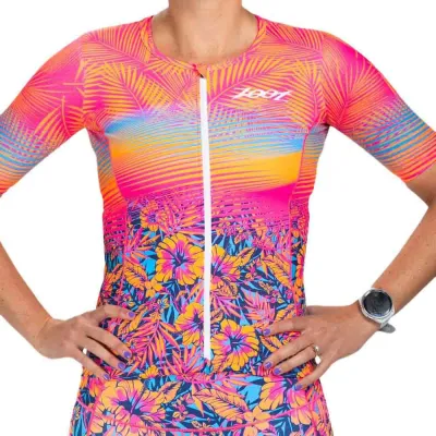 Fahrradtrikots kurzarm Zoot LTD Aero Kurzarmtriathlon-Trikot (Bild 19)