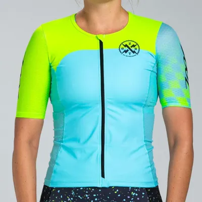 Fahrradtrikots kurzarm Zoot LTD Aero Kurzarmtriathlon-Trikot (Bild 13)