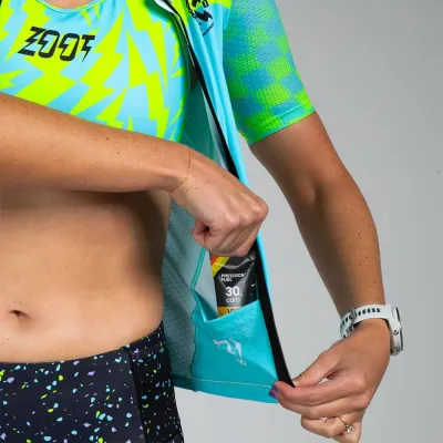 Fahrradtrikots kurzarm Zoot LTD Aero Kurzarmtriathlon-Trikot (Bild 16)