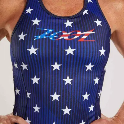 Fahrradtrikots kurzarm Zoot Ltd Racerback ärmelloses Triathlon-Trikot (Bild 10)