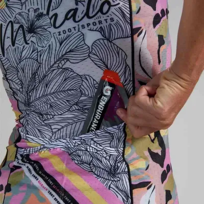 Fahrradtrikots ärmellos Zoot Ltd Racerback Triathlon (Bild 22)