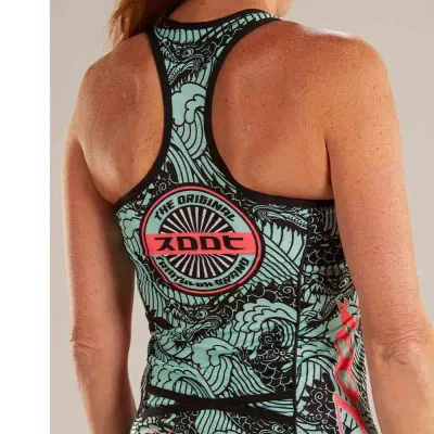 Fahrradtrikots kurzarm Zoot Ltd Racerback Tokyo Ärmelloses Trikot 2019 (Bild 6)
