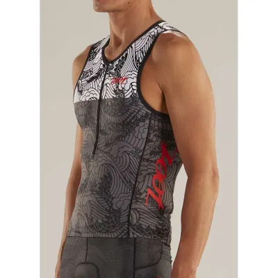 Fahrradtrikots kurzarm Zoot Ltd Tokyo Ärmelloses Trikot (Bild 3)