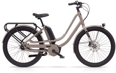 Benno E Lastenrad Benno Bikes eJoy 5 i Performance Pebble Brown Easy On 2023 | 500 Wh | 26 Zoll | Tiefeinsteiger