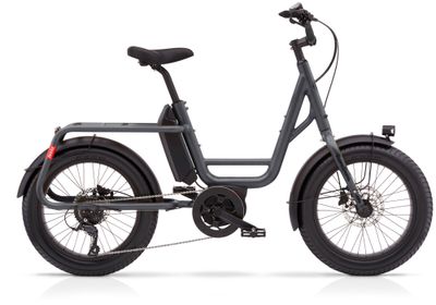 Benno E Lastenrad Benno Bikes RemiDemi 9D Performance Anthracite Gray Easy On 2023 | 500 Wh | 20 Zoll | Trapez
