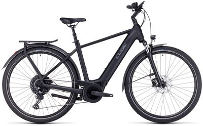 Cube E-Bike Tourenrad Cube Touring Hybrid Pro 500 black´n´metal 2023