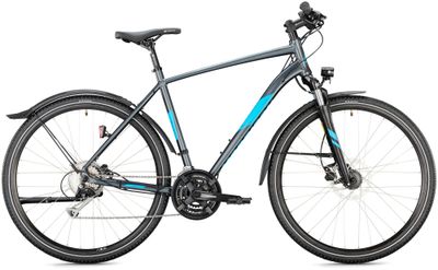 MORRISON Cross Country Bike MORRISON X 2.0 Diamant anthracite - blue 2023 | 28 Zoll | Diamant
